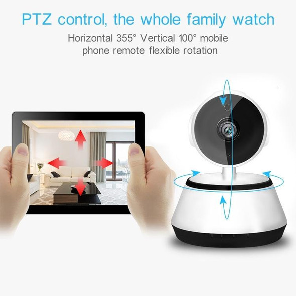 YH001 720P HD 1.0 MP Wireless IP Camera, Support Infrared Night Vision / Motion Detection / APP Control, UK Plug