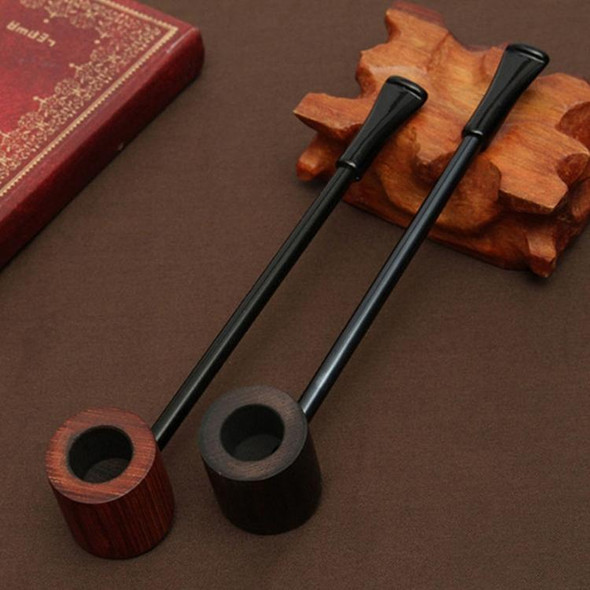 Ebony Smoking Pipe Popeye Portable Creative Smoking Pipe Herb Tobacco Pipes Gifts(Red)