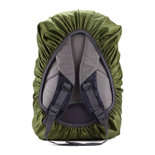 Waterproof Dustproof Backpack Rain Cover Portable Ultralight Outdoor Tools Hiking Protective Cover 35L(Forest Camouflage)