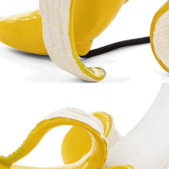 Banana Table Lamp Bedroom Decoration Lamp, Specification: AU Plug, Style:Sitting Posture(Plating)