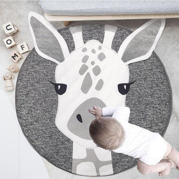 Baby Infant Play Mats Kids Crawling Carpet Floor Rug Baby Bedding Rabbit Blanket Cotton Game Pad Children Room Decor(Giraffe)