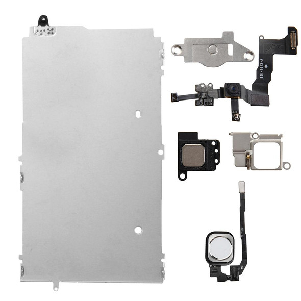 6 in 1 for iPhone 5s LCD Repair Accessories Part Set(White)