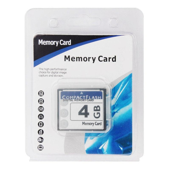 4GB Compact Flash Digital Memory Card (100% Real Capacity)