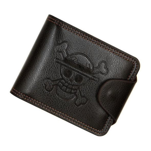 MenBense Men Multi-Card 2 Fold Short Wallet Carrying Card Case(Brown)