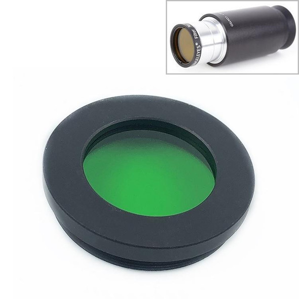 Datyson 5P0053 Astronomical Telescope Accessories 1.25 inch Planet Moon Nebula Filter Neutral Edition(Green)
