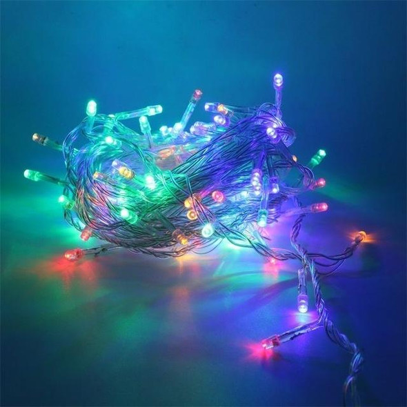 50M LED String Lights Christmas New Year Garland Decoration for Street Room House Garden Outdoor Use DIY Decor, CN Plug, Wattage:50M 400LEDS(Multicolor)
