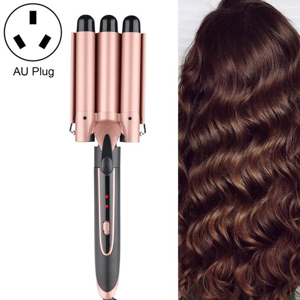 5 In 1 Tube Changed LED Display Tourmaline Ceramic Hair Curler(AU Plug+1)