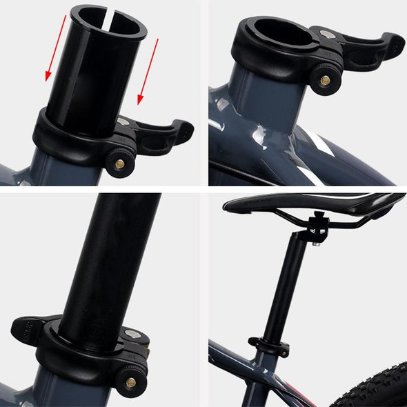 2 PCS FMFXTR Bicycle Seat Tube Reducer Sleeve Conversion Sleeve, Specification: 28.6mm To 27.2mm