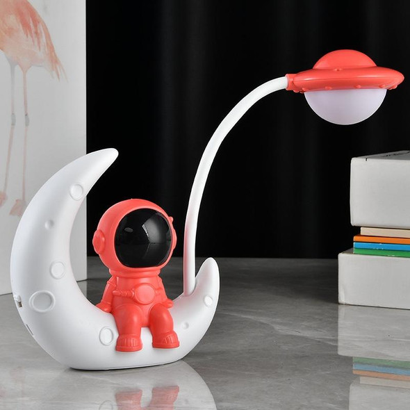 Student Dormitory Bedside Reading Desk Lamp(6617-2 Red)