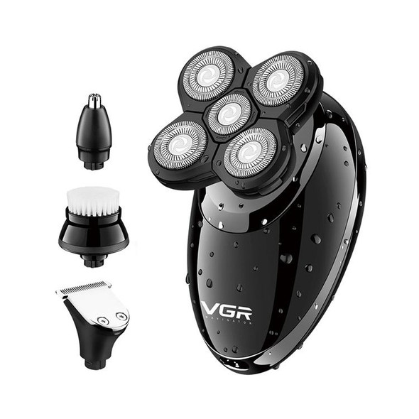 VGR V-302 5W 4 in 1 USB Multi-function Electric Shaver, Plug Type: EU Plug