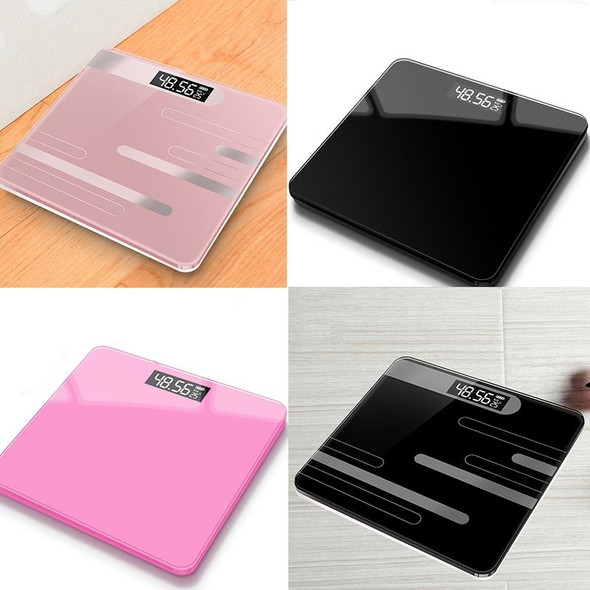 Mini Electronic Scale Home Weighing Scale Charging Stlye(Lines Rose Gold)