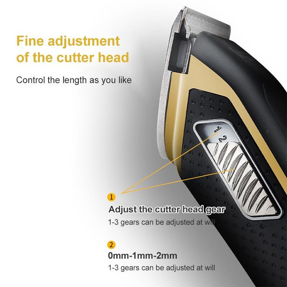 VGR V-022 5W USB Knife-head Electric Hair Clipper (Silver)