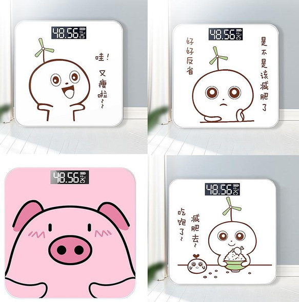 Mini Electronic Scale Home Weighing Scale Battery Stlye(Pigs)