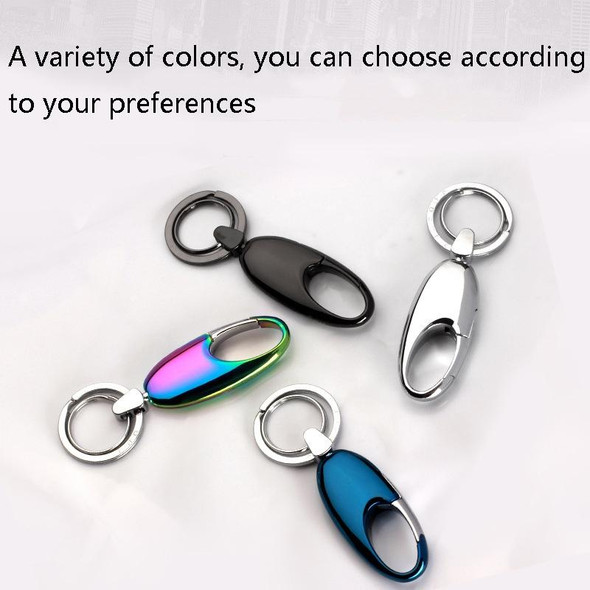 JOBON ZB-6618 Car Keychain Men Waist Holding Car Key Rings(Colorful)