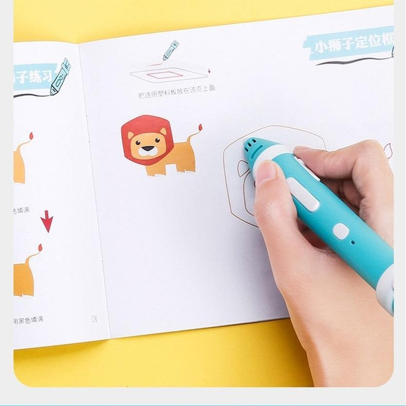 Drawing Three-Dimensional Graffiti Low Temperature 3D Printing Pen - Children A2 Young Bear