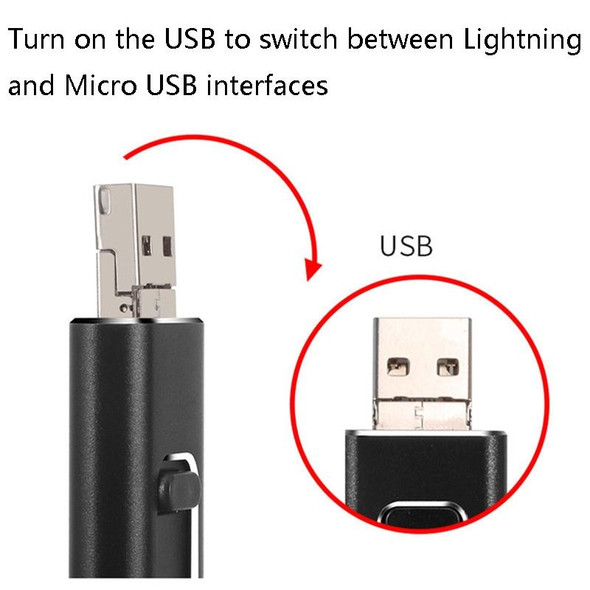 16GB SH02 USB 3.0 + 8 Pin + Mirco USB + Type-C 4 In 1 Mobile Computer U-Disk With OTG Function(Rose Gold)