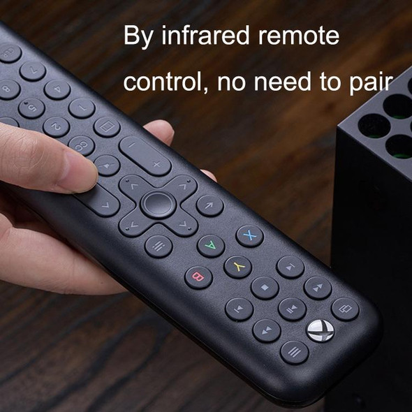 8BitDo Backlit Key Media Remote Control - Xbox, Style: Long Version (Black)