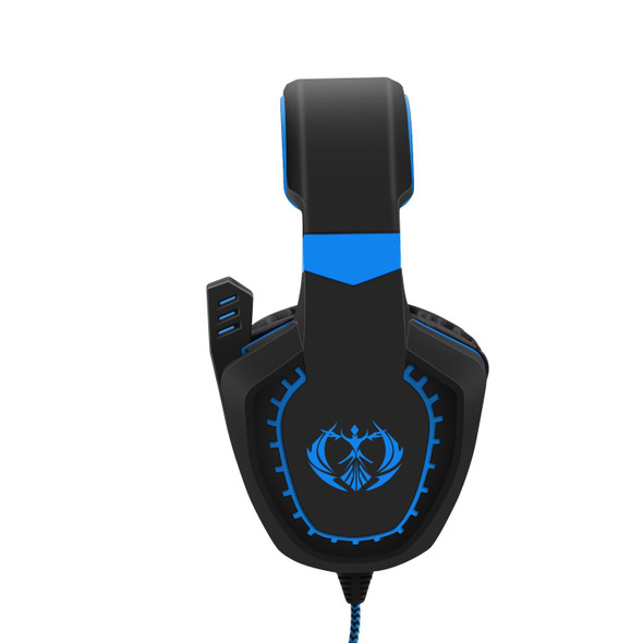 Anivia AH28 3.5mm Stereo Sound Wired Gaming Headset with Microphone(Black Blue)