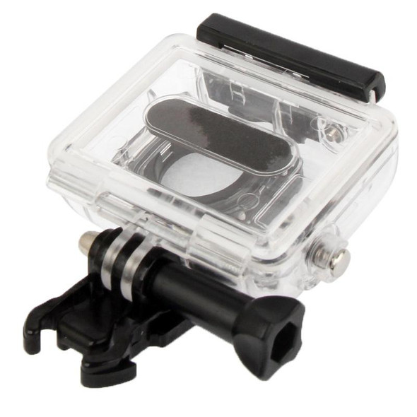 Waterproof Housing Protective Case for GoPro HERO3 Camera (Black + Transparent)