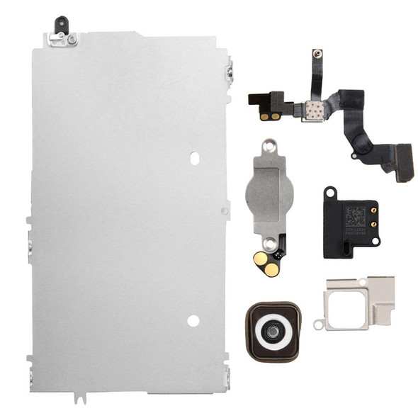 6 in 1 for iPhone 5 LCD Repair Accessories Part Set(White)