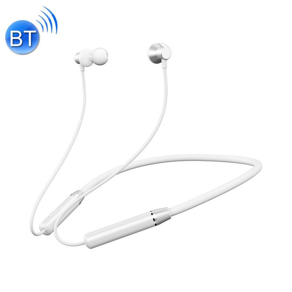 REMAX RB-S29 Linton Series Memory Neckband V5.0 Bluetooth Wireless Earphone (White)