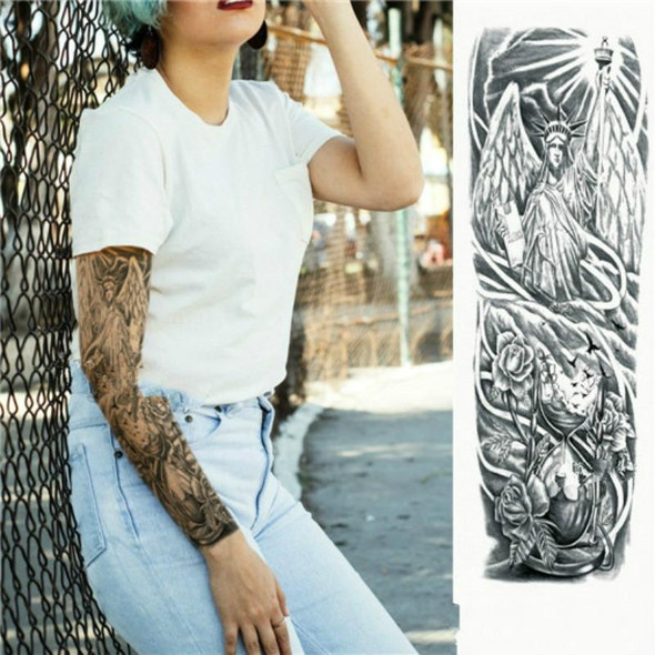 2 PCS Large Arm Sleeve Waterproof Temporary Tattoo Sticker(TQB-022 )