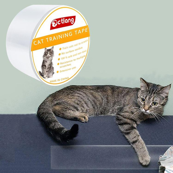 Ctlang B25112 Pet Sofa Protective Tape Cats Anti-Caught Protective Gear Film, Specification: Wide 4inch(M)