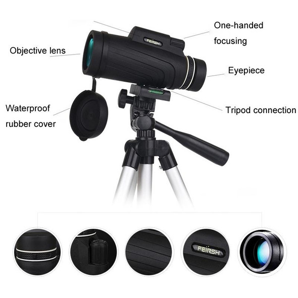 FEIRSH Monocular High-Definition Low-Light Night Vision Telescope(T17)