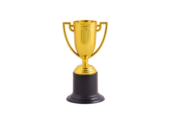 Gold-Black Mini Cup Trophy - Perfect Award for Events