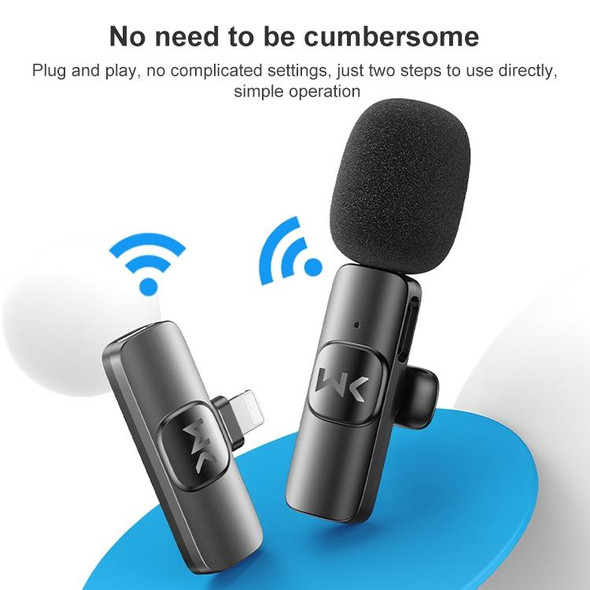 WK V30 8Pin Wireless Radio Microphone