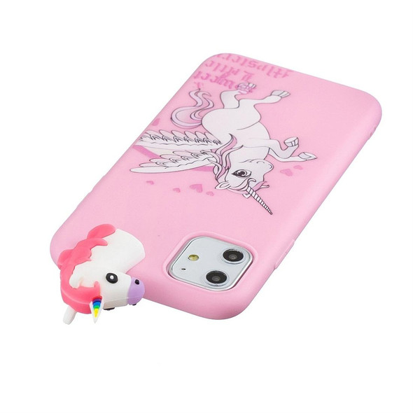 iPhone 11 Pro Max Shockproof Cartoon TPU Protective Case(Unicorn)