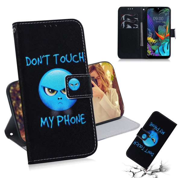 3D Colored Drawing Horizontal Flip Leatherette Case, with Holder & Card Slot & Wallet - iPhone 11 Pro Max(Anger)