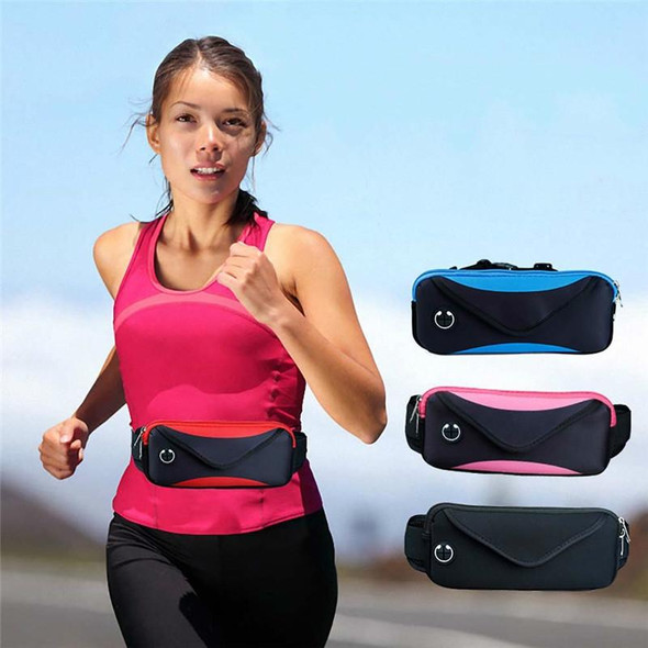 Sports Running Mobile Phone Waterproof Waist Bag, Specification:iPhone Universal(Silver)