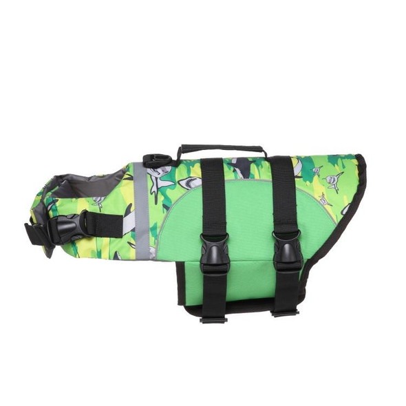 Dog Supplies Pet Swimwear Life Jackets, Size: L(JSY06 Green)