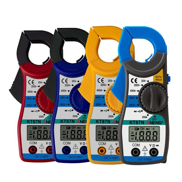 ANENG KT-87N Clamp Voltage And Current Measuring Multimeter(Blue)