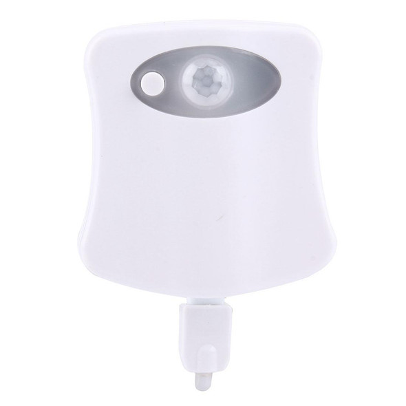 8 Colors Indoor Lighting Night Lights Motion Sensor LED Toilet Seat Cover Lightbowl Light Lamp