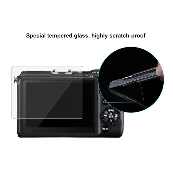 PULUZ 2.5D 9H Tempered Glass Film for Canon SX700, Compatible with Canon SX600 / SX610 / SX620 / SX720 / SX710 / IXUS230 / G15 / G16, Sony WX350 / WX300, Panasonic SZ9 / SZ7, Fujifilm Q1 / Q2 / XF1