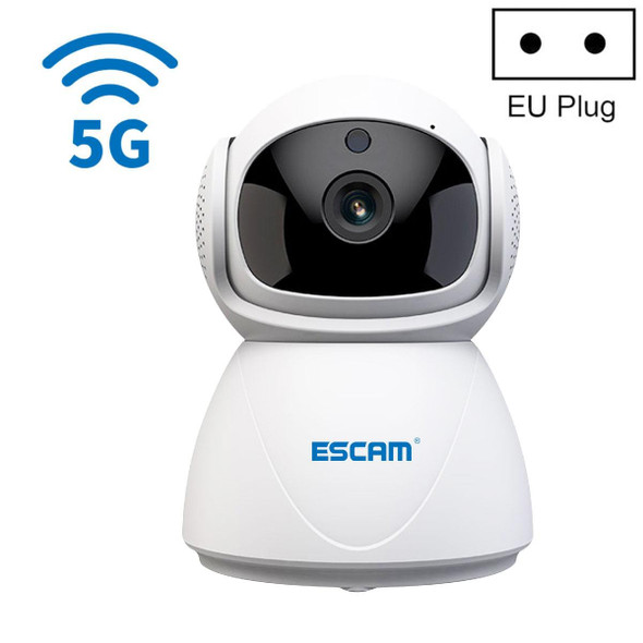 ESCAM PT201 HD 1080P Dual-band WiFi IP Camera, Support Night Vision / Motion Detection / Auto Tracking / TF Card / Two-way Audio, EU Plug