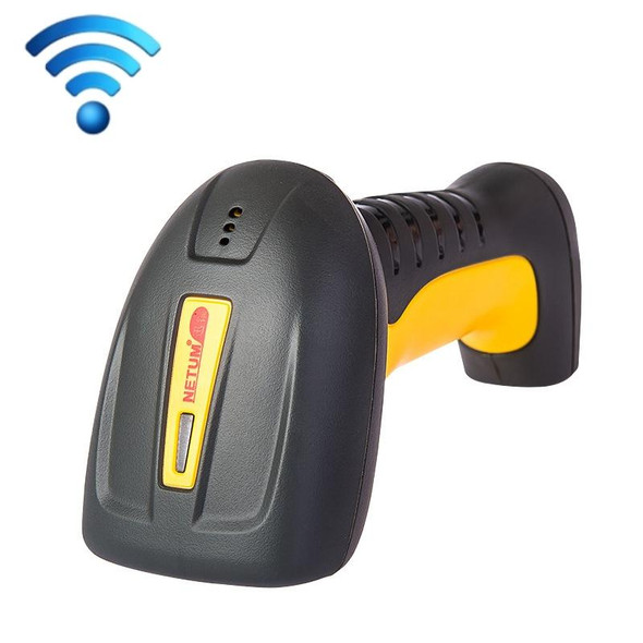 NETUM DPM Waterproof Industrial Barcode Scanner With Storage Barcode QR Code Scanner, Specification : Wireless