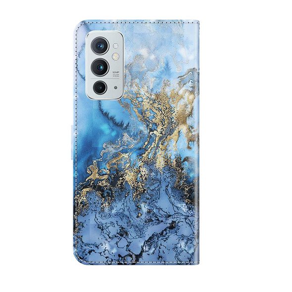 OnePlus 9RT 5G 3D Painting Pattern TPU + PU Leather Phone Case(Milky Way)