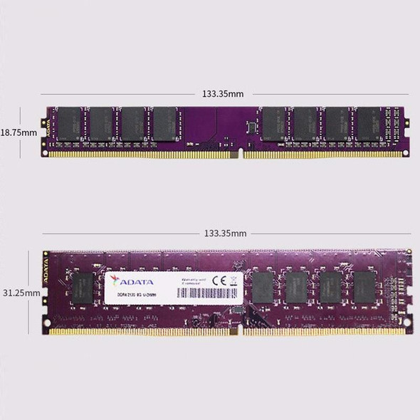 ADATA DDR4 2666 Desktop Computer Memory Module, Memory Capacity: 8GB