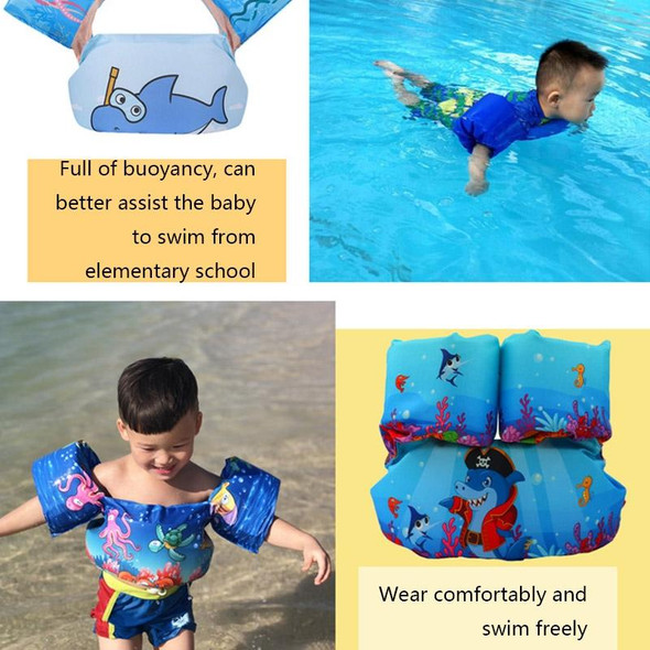 Children Swimming Foam Arm Ring Baby Swimming Equipment Floating Ring Water Sleeve Buoyancy Vest(Yellow Duck)