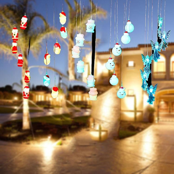 Solar Christmas Wind Chime Lights Outdoor Waterproof Colorful Decoration(D-011)