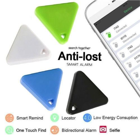 Pet Child Wallet Alarm Key Finder Mini Tag Smart Tracker Bluetooth GPS Locator Alarm Auto Car Pets Kids Motorcycle Trackers(Light Green)