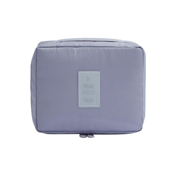 2 PCS Waterproof Make Up Bag Travel Organizer for Toiletries Kit(gray)