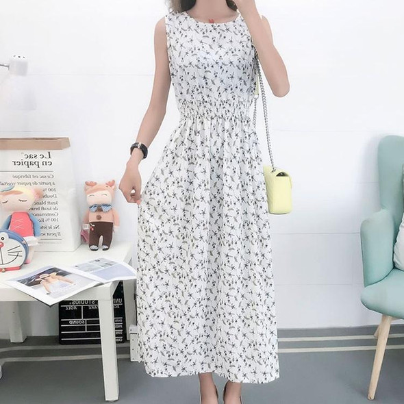 Fashion Printed Slim Slimming Dress (Color:5 Size:L)