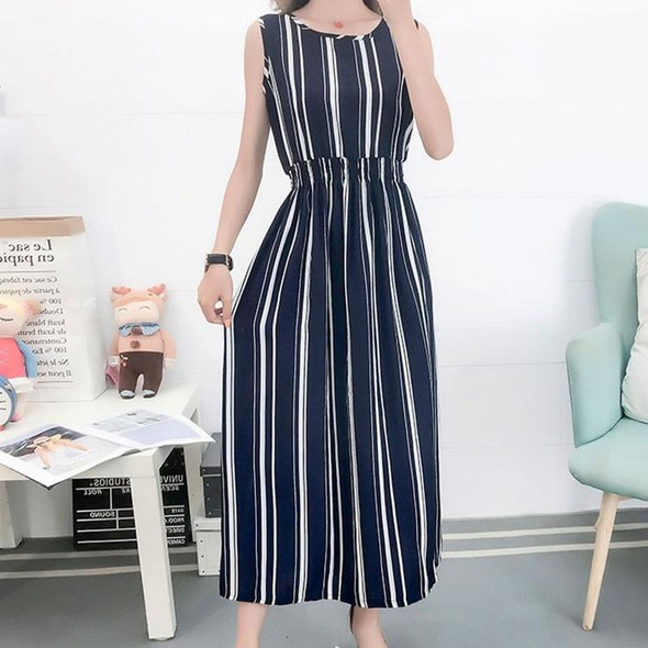 Fashion Printed Slim Slimming Dress (Color:3 Size:M)