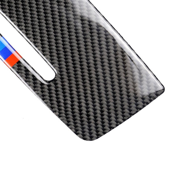 Three Color Carbon Fiber Car Ashtray Decorative Sticker for BMW E90 / E92 / E93 (2005-2012)