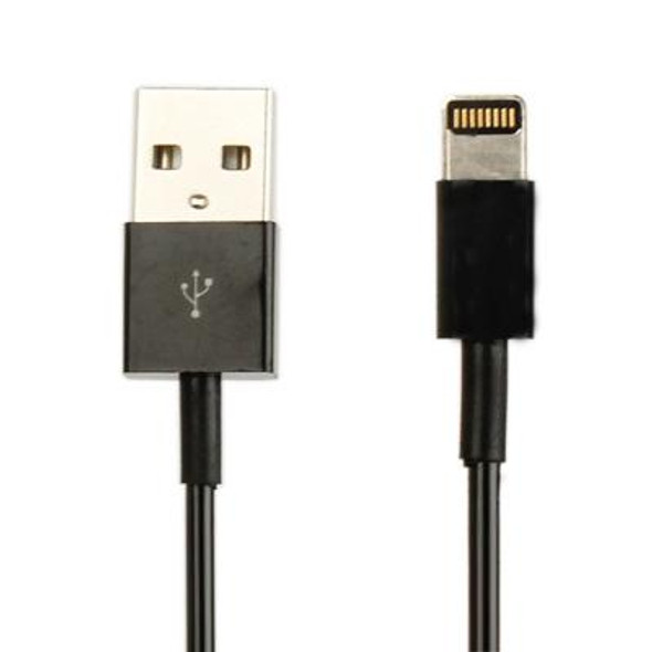 USB Sync Data / Charging Coiled Cable for iPhone, iPad(Black)