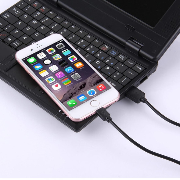 5 PCS HAWEEL 1m High Speed 8 pin to USB Sync and Charging Cable Kit for iPhone, iPad(Black)